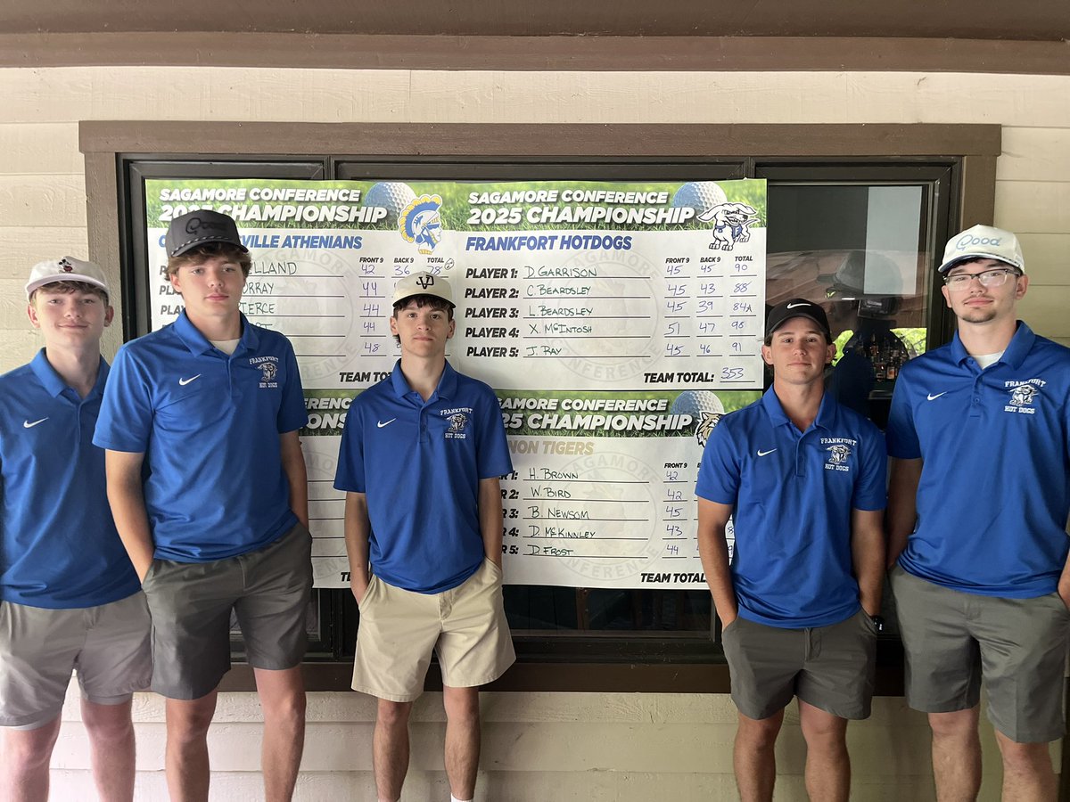 Mike (@m_ke2042) on Twitter photo Sagamore Conference
1st Team All Conference
Luke Beardsley
2nd Team All Conference
Charlie Beardsley
Hot Dogs 5th of 8
<a href="/hotdogsports/">Frankfort Athletics</a> Sagamore Conference
1st Team All Conference
Luke Beardsley
2nd Team All Conference
Charlie Beardsley
Hot Dogs 5th of 8
<a href="/hotdogsports/">Frankfort Athletics</a>