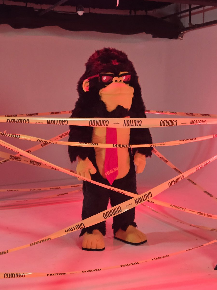 He just broke out of the blockchain lab, and he's not here to play nice!

The $FEG Gorilla is UNLEASHED
Tearing through rug pulls.
Crushing scams.
Backed by SmartDeFi tech.

Caution tape won’t stop what’s coming!

#FEGtoken #SmartDeFi #BNBChain #BNB #Crypto #Gorilla #Bitcoin #BTC