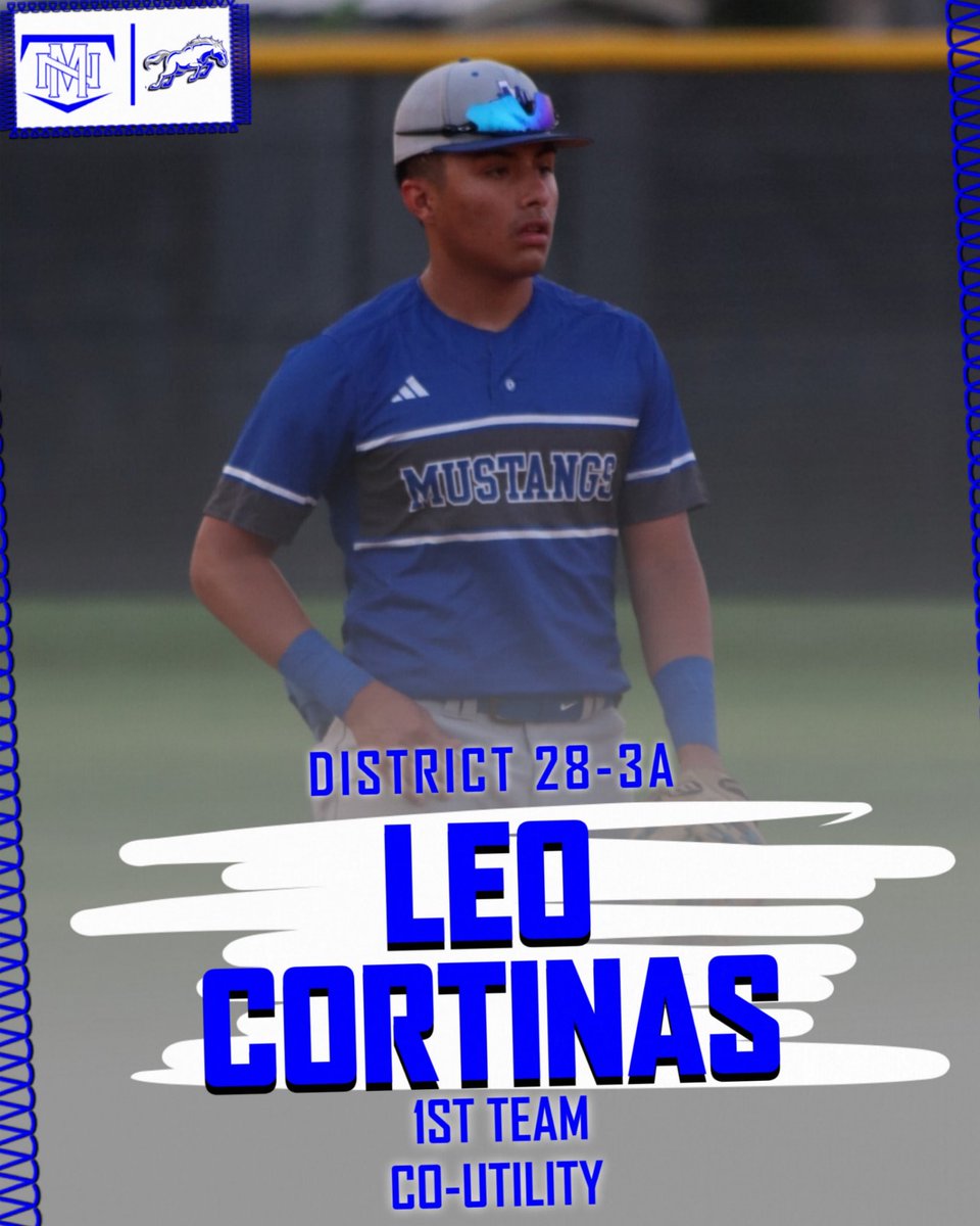 Congratulations to Leo Cortinas being selected 1st Team All District Co-Utility. 
#AGNB #TTP