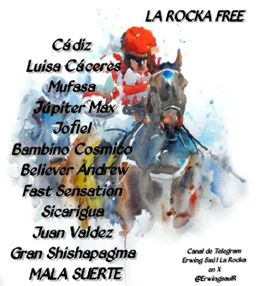 Erwing Saul La Rocka (@erwingsaulr) on Twitter photo LA ROCKA Free
Cádiz
Luisa Cáceres
Mufasa
Júpiter Max
Jofiel
Bambino Cosmico
Believer Andrew
Fast Sensation
Sicarigua
Juan Valdez
Gran Shishapagma
MALA SUERTE
#LaRockaFreeEsHipismo
<a href="/sopafria119/">#SOPAFRIA VIP</a>
<a href="/gladiadordel5y6/">Gladiador Hípico</a>
<a href="/raya_foto/">FOTO en RAYA</a>
Regalitos
Perseverante
Nikitis
Colossus LA ROCKA Free
Cádiz
Luisa Cáceres
Mufasa
Júpiter Max
Jofiel
Bambino Cosmico
Believer Andrew
Fast Sensation
Sicarigua
Juan Valdez
Gran Shishapagma
MALA SUERTE
#LaRockaFreeEsHipismo
<a href="/sopafria119/">#SOPAFRIA VIP</a>
<a href="/gladiadordel5y6/">Gladiador Hípico</a>
<a href="/raya_foto/">FOTO en RAYA</a>
Regalitos
Perseverante
Nikitis
Colossus