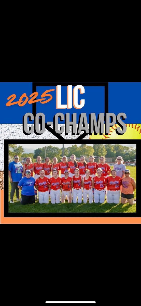 Regular season has come to an end. Lady Eagles are LIC Co-Champs and looking for more!