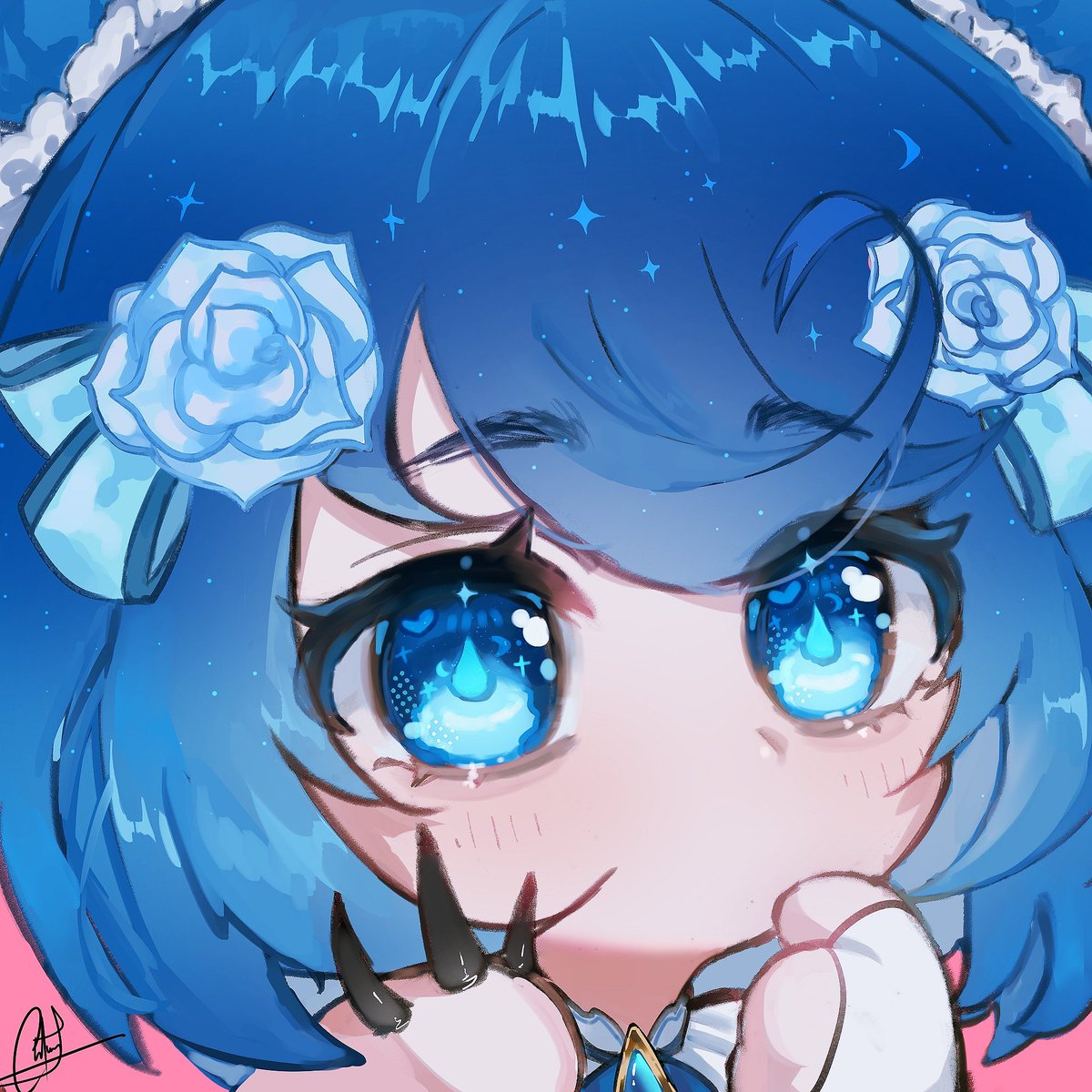 COMMS OPEN!!! 
my exams are finally over YAYYY!! ill be opening a few slots for chib headshots, bust up illust, and bust up skeb! 😞🙏all support appreciated..

on my vgen hehe vgen.co/clhulio