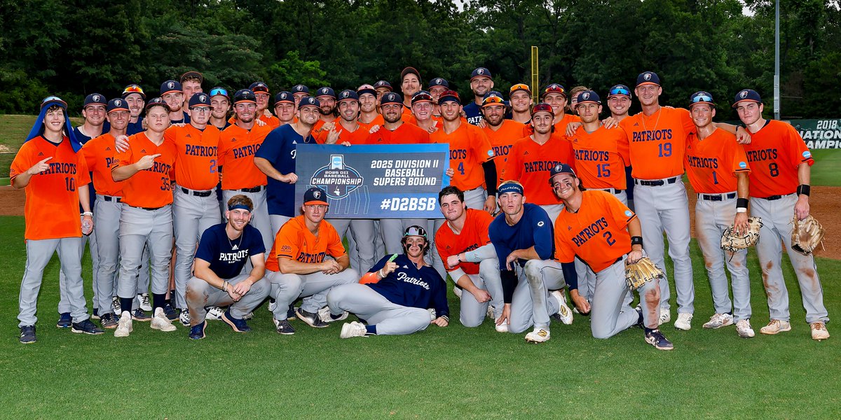 UT Tyler Patriots (@uttylerpatriots) on Twitter photo BASE | 2-Seed <a href="/uttylerbaseball/">UT Tyler Baseball</a> advances to their first Super Regional since joining Division II with a dominant 14-4 win over Colorado Mesa.
tinyurl.com/4kjjhepe
#SwoopSwoop BASE | 2-Seed <a href="/uttylerbaseball/">UT Tyler Baseball</a> advances to their first Super Regional since joining Division II with a dominant 14-4 win over Colorado Mesa.
tinyurl.com/4kjjhepe
#SwoopSwoop