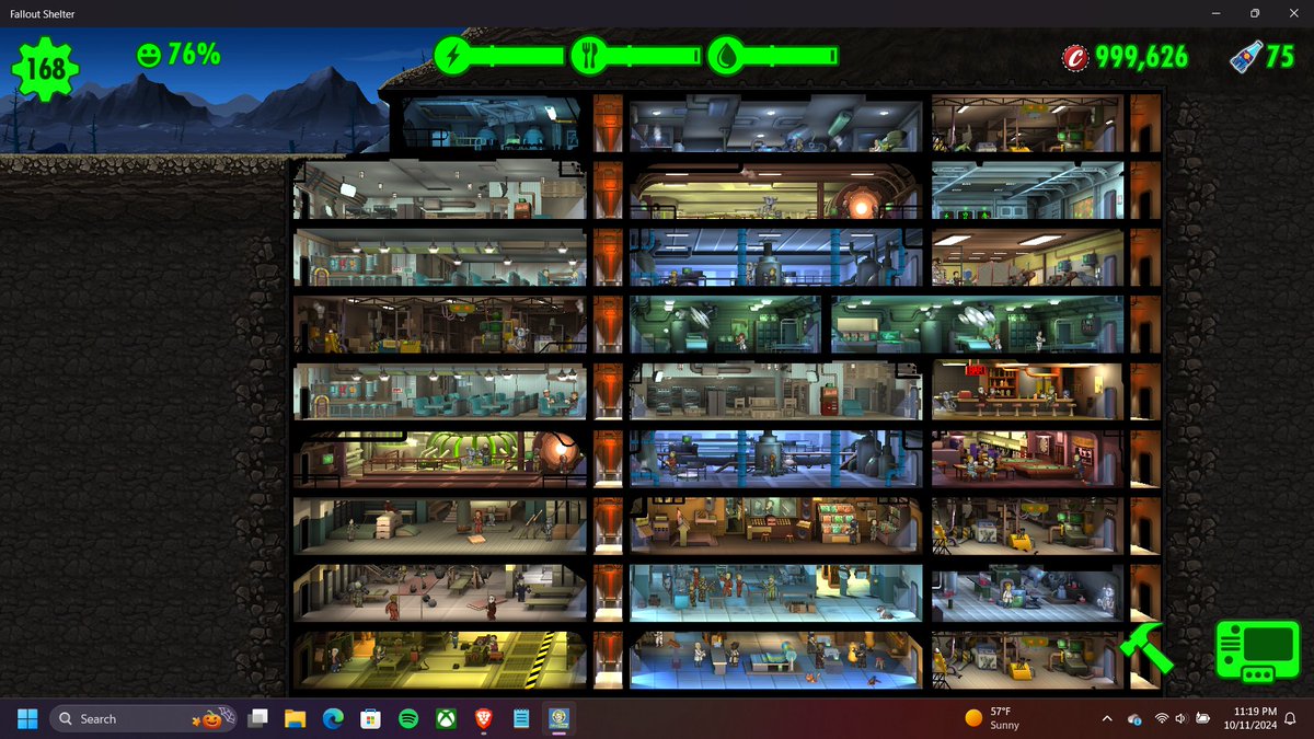 MarvzMitts's tweet image. It took me 8 months of passively playing #FalloutShelter on my laptop to finally get 20 Legendary Dwellers out of 502 #LunchBoxes for that last Achievement. The game has it's issues, but it was a fun game and I would love to see a more complex sequel. #Xbox #Gaming