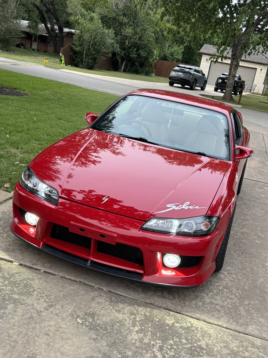 Good day for it. 

#silvia #s15 #nissan #autech