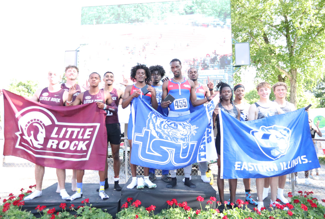 Ohio Valley Conference (@ovcsports) on Twitter photo ๐ฎ๐ฌ๐ฎ๐ฑ ๐ข๐ฉ๐ ๐ข๐๐๐ฑ๐ผ๐ผ๐ฟ ๐๐ต๐ฎ๐บ๐ฝ๐ถ๐ผ๐ป๐๐ต๐ถ๐ฝ
Men's 4x400m Relay Final
๐ฅ <a href="/TSUTigersTrack/">TSU Track & Field</a>
๐ฅ @LittleROCKTFXC
๐ฅ <a href="/EIU_TF/">EIU Track & Field</a>
#OVCit ๐ฎ๐ฌ๐ฎ๐ฑ ๐ข๐ฉ๐ ๐ข๐๐๐ฑ๐ผ๐ผ๐ฟ ๐๐ต๐ฎ๐บ๐ฝ๐ถ๐ผ๐ป๐๐ต๐ถ๐ฝ
Men's 4x400m Relay Final
๐ฅ <a href="/TSUTigersTrack/">TSU Track & Field</a>
๐ฅ @LittleROCKTFXC
๐ฅ <a href="/EIU_TF/">EIU Track & Field</a>
#OVCit