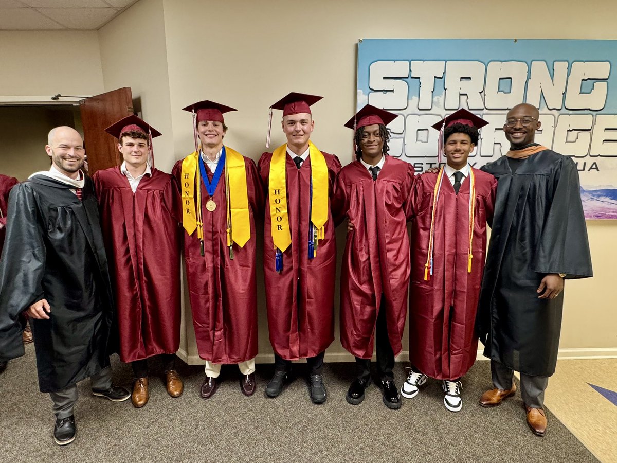 Fun night recognizing all of our MA graduates. Especially thankful for these 5. GREAT teammates who all impacted our program and school in a big way. 

I’ll miss seeing them every day, but we’re all excited to see what they do in the future.