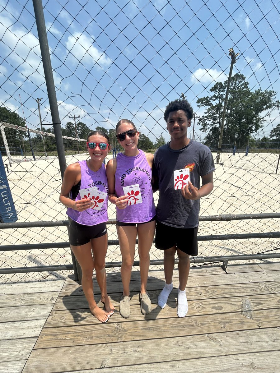 The annual Klein Cain sand volleyball tournament was a blast!! Our winners were the Sand Assassins and a close second goes to the Gold Diggers. Thank you to everyone who played and came out to support!💜