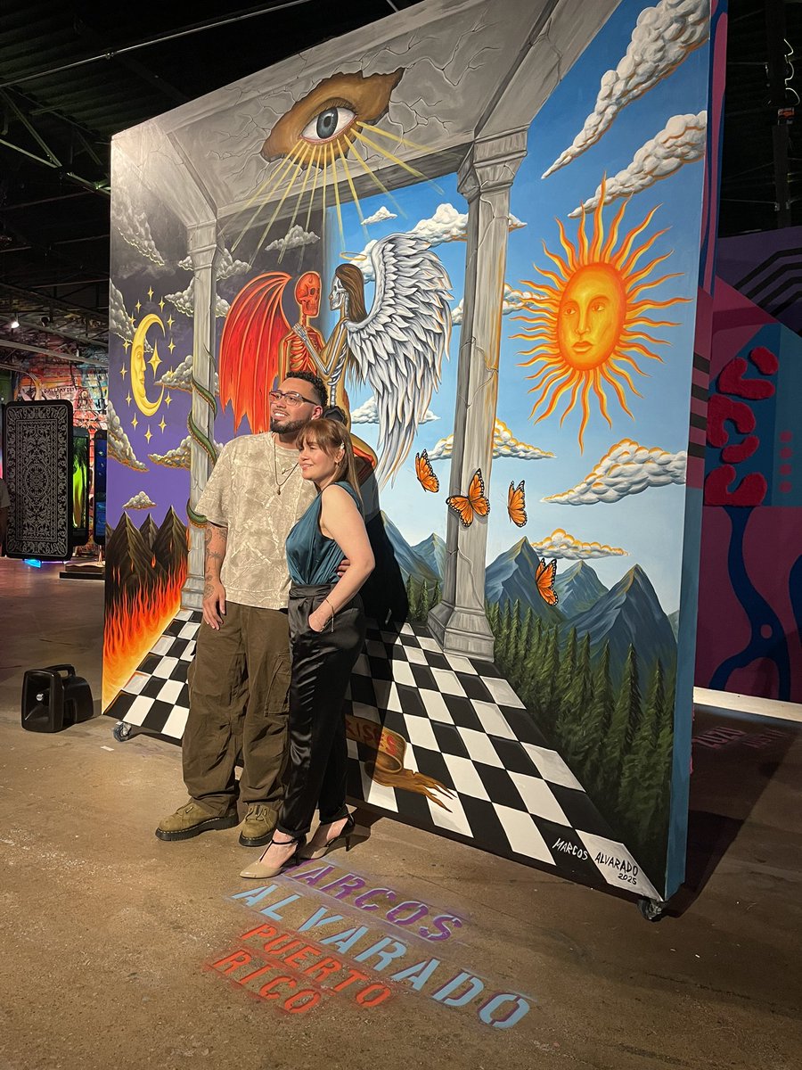 Regina 🎧Ⓥ (@reggieveggie_) on Twitter photo “Real Love Rises”
<a href="/marcosalvarado_/">Marcos Alvarado</a> first mural unveiling at Gallery Defi Dallas, Texas.
Seeing his family and friends by his side gave me goosebumps especially seeing his mother there took me back to a time where my mother did that for me.
Tonight was so special. 🥹❤️ “Real Love Rises”
<a href="/marcosalvarado_/">Marcos Alvarado</a> first mural unveiling at Gallery Defi Dallas, Texas.
Seeing his family and friends by his side gave me goosebumps especially seeing his mother there took me back to a time where my mother did that for me.
Tonight was so special. 🥹❤️