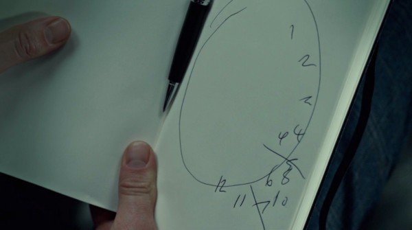 is he stupid thats not how a clock looks