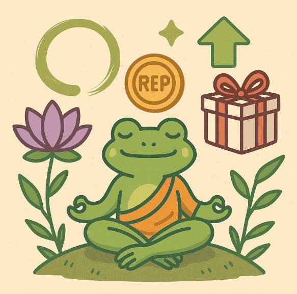 bikash1100000's tweet photo. 🐸📷 Stay calm. Stack REP.
@zen_frogs has entered the @GiveRep
loyalty garden — and the vibes are immaculate.
#ZenFrogs #GiveRep #NFTcommunity #LoyaltyInWeb3 #SuiNFTs #REPond https://t.co/dbAQUMOtfb