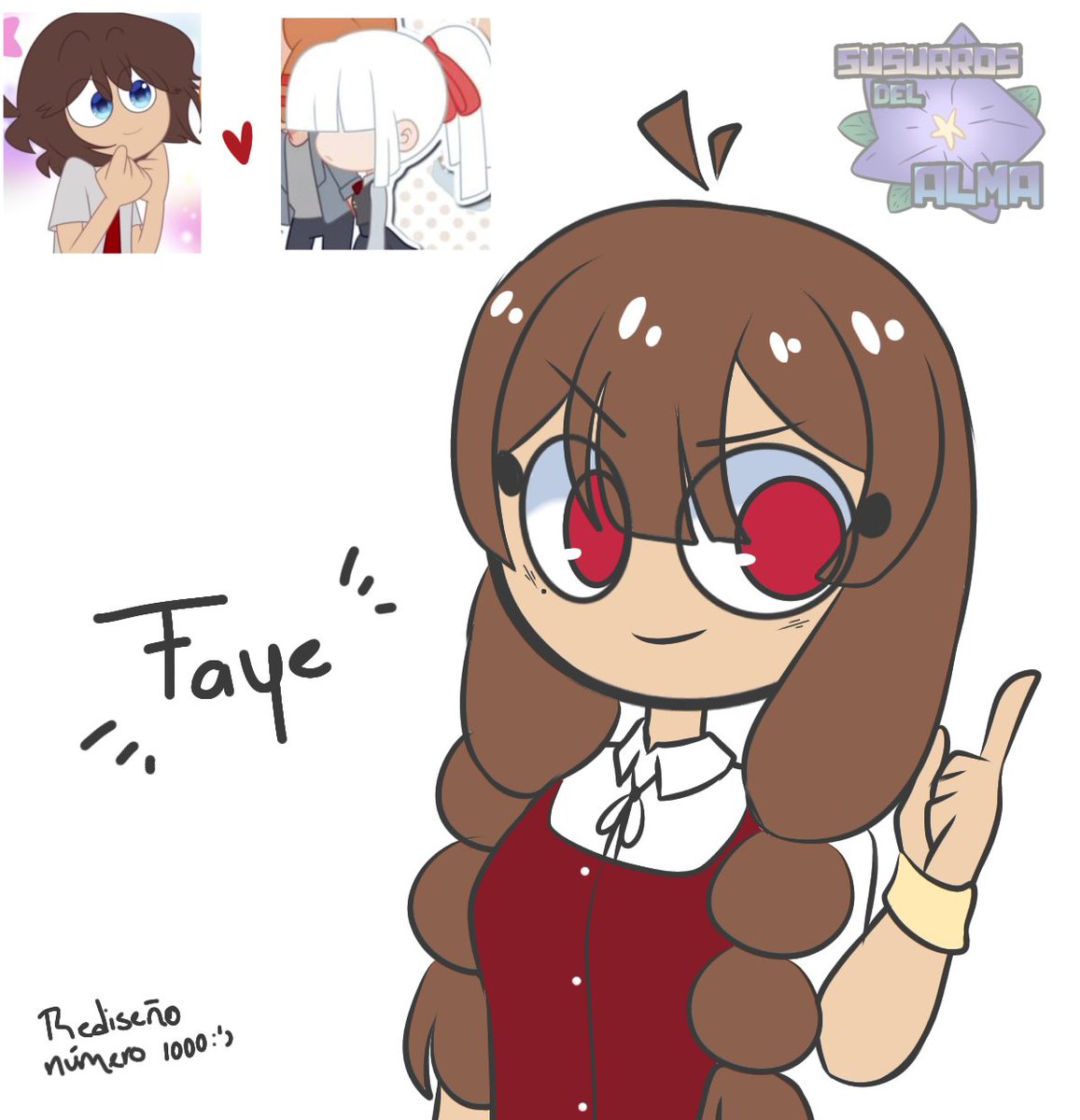 neronil104's tweet photo. Admito que me da pena subir bocetos pero ya que, miren a mi Faye Venegas con un nuevo diseño (ojalá el último) hija unica del Freddami sisisi #FHS #FNAFHS #FHSSDA https://t.co/XOPwtGciua