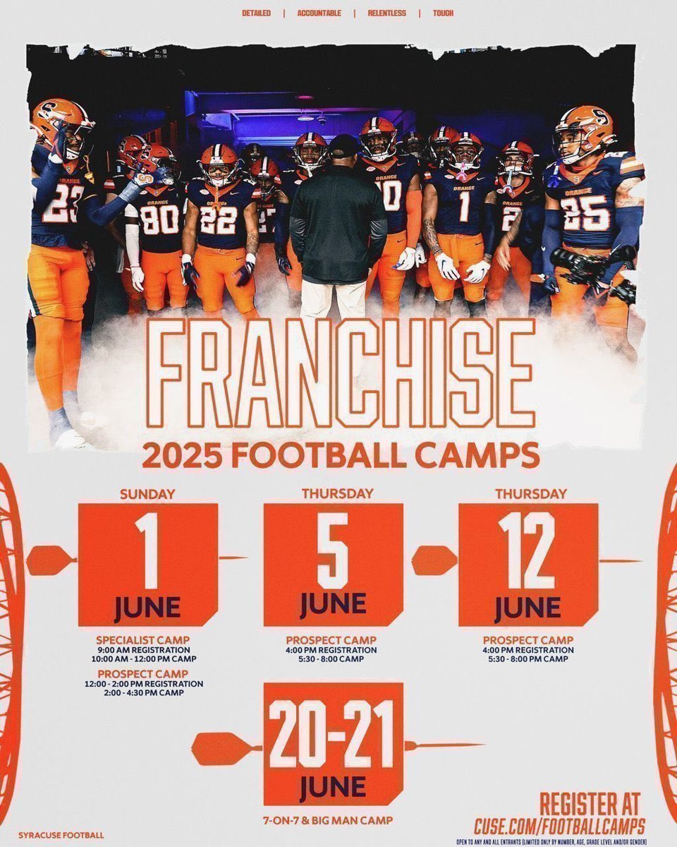 Fritz Akah (@fritzakah12) on Twitter photo Thank you for the personal camp invite, can’t wait to compete!
<a href="/ForsterMaddy12/">Maddy Forster</a> <a href="/CoachDRedd/">Devin Redd</a>
<a href="/CuseFootball/">Syracuse Football</a> Thank you for the personal camp invite, can’t wait to compete!
<a href="/ForsterMaddy12/">Maddy Forster</a> <a href="/CoachDRedd/">Devin Redd</a>
<a href="/CuseFootball/">Syracuse Football</a>