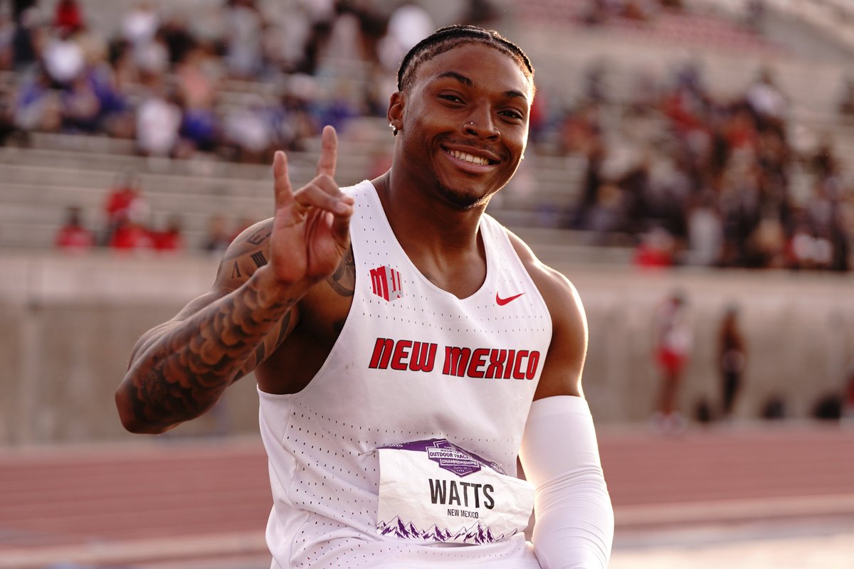 UNMLoboXCTF's tweet photo. Cam Watts: 𝐭𝐰𝐨-𝐭𝐢𝐦𝐞 @MountainWest CHAMPION 🥇
 
#GoLobos https://t.co/diJgMk3dOa