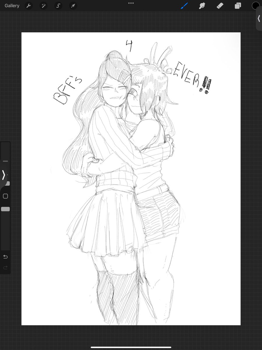 They are genuinely good friends