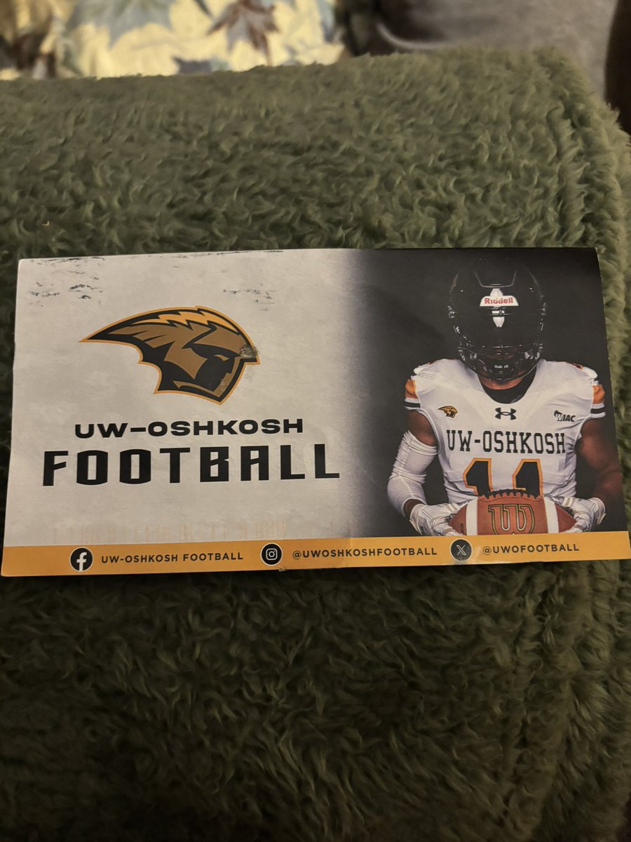 Garett Lidke (2026 QB) (@glidke32865) on Twitter photo Thank you <a href="/UWOFootball/">UW-Oshkosh Football</a> and <a href="/PeteyBananas/">Peter Jennings</a> for the mail!!! I appreciate it!!
<a href="/PrepRedzoneMN/">Prep Redzone Minnesota</a> <a href="/OJW_Scouting/">PrepRedzone Oliver</a> <a href="/NWahlScouting/">Nate Wahl</a> Thank you <a href="/UWOFootball/">UW-Oshkosh Football</a> and <a href="/PeteyBananas/">Peter Jennings</a> for the mail!!! I appreciate it!!
<a href="/PrepRedzoneMN/">Prep Redzone Minnesota</a> <a href="/OJW_Scouting/">PrepRedzone Oliver</a> <a href="/NWahlScouting/">Nate Wahl</a>