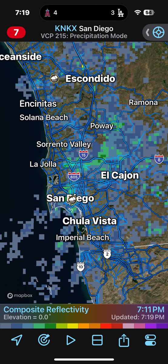 weatherechowx's tweet photo. Light rain - report via #Mping app upper trough moving through #socal https://t.co/uHq5SAvbbf