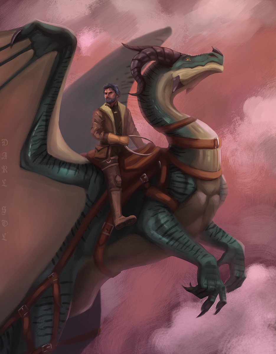 Sketch commission for capitala on FA