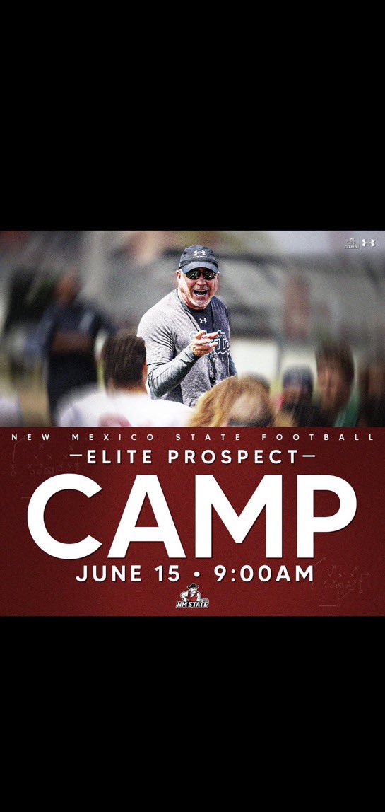 I would like to thank <a href="/_CoachPowell/">Taylor Powell</a> for the personal New Mexico State University Elite prospect invite on June 15th. <a href="/HIGLEYFOOTBALL/">Higley Football</a> <a href="/CoachAbono/">Cecil Abono</a>