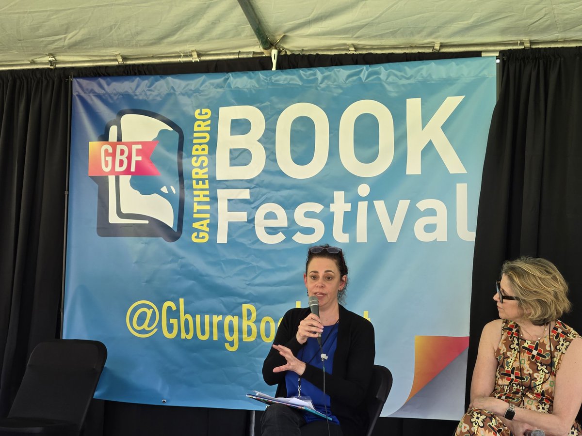 Jennifer L. Blanck (@jlblanck) on Twitter photo Thanks, <a href="/kerryaradhya/">Kerry Aradhya</a> and #SarahAlbee for sharing your #books and the #stories behind them. A great way to wrap up the day <a href="/GburgBookFest/">Gaithersburg Book Festival</a>!
#storytelling #kidlit #authors Thanks, <a href="/kerryaradhya/">Kerry Aradhya</a> and #SarahAlbee for sharing your #books and the #stories behind them. A great way to wrap up the day <a href="/GburgBookFest/">Gaithersburg Book Festival</a>!
#storytelling #kidlit #authors