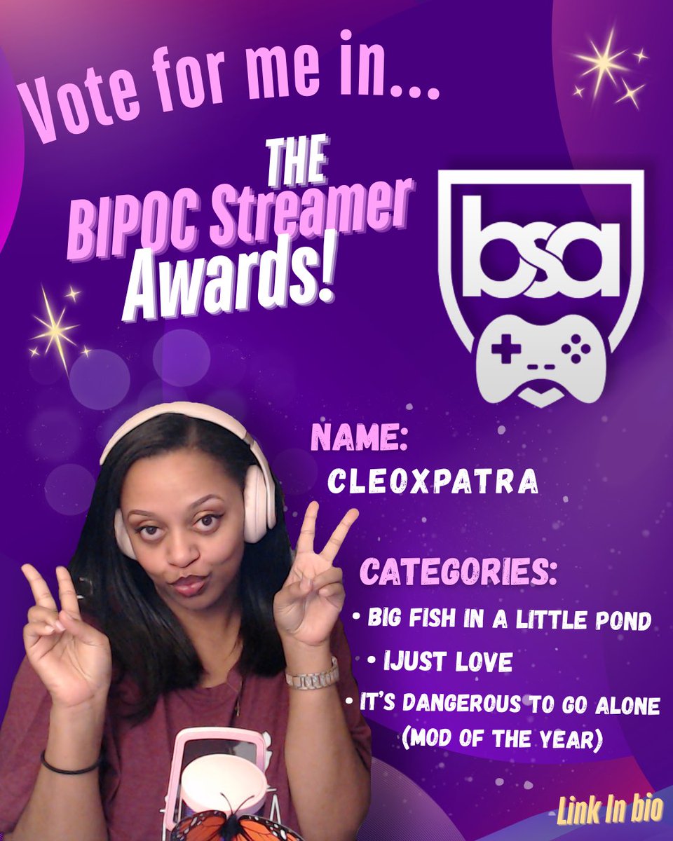 Semi-finals. Last day to vote! 🗳️💜

forms.gle/CNmNnGQPLK4nEB…