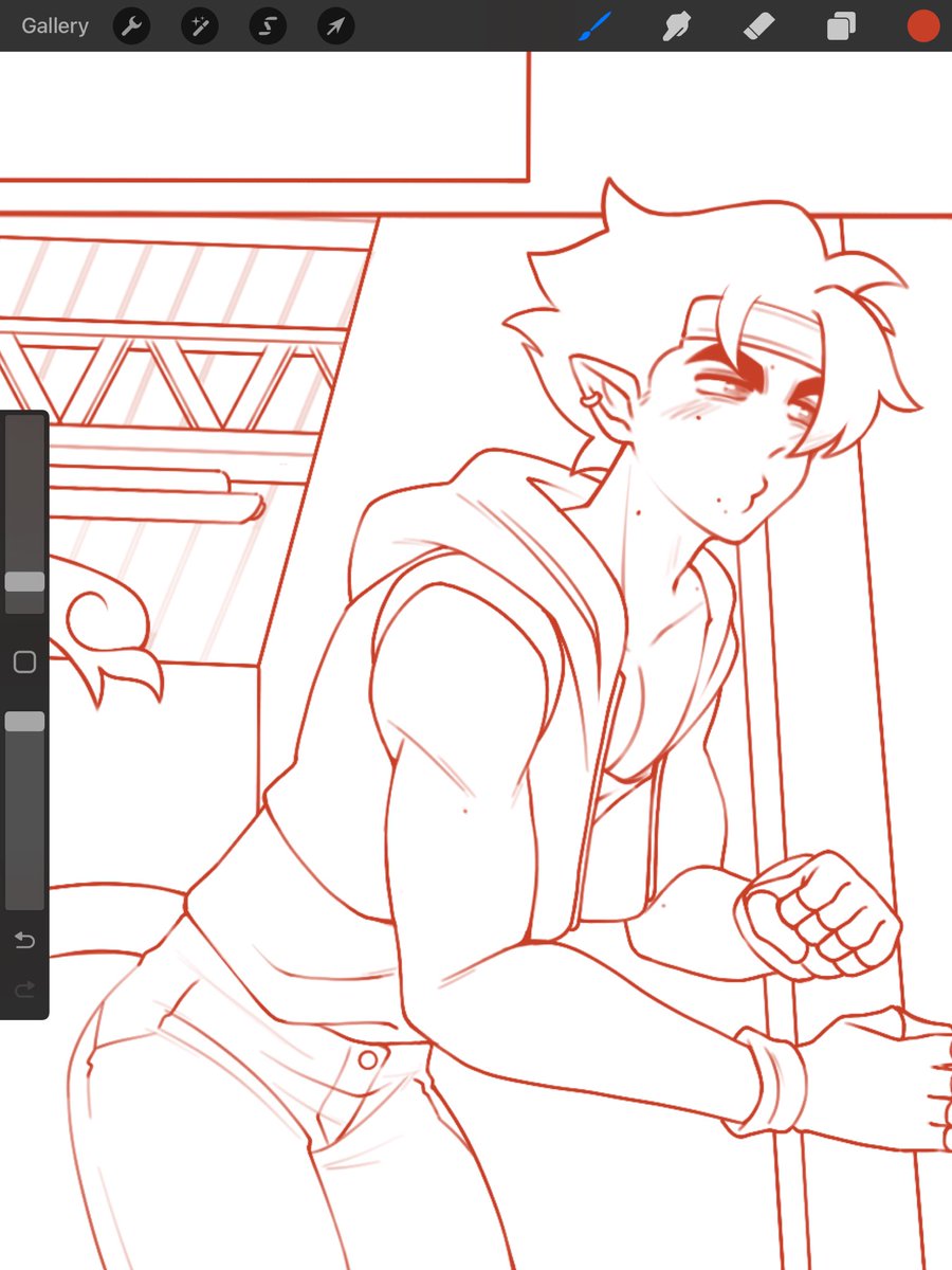 Sketching the sillay- I’m missing one more MK panel before I get into the meat of things 😼
#monkiesin