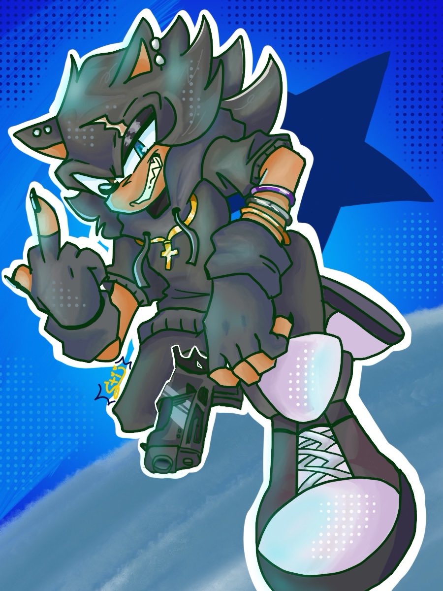 BasherRealYT's tweet image. I dare you to try and test me! 

Art made by silverstii 🖤