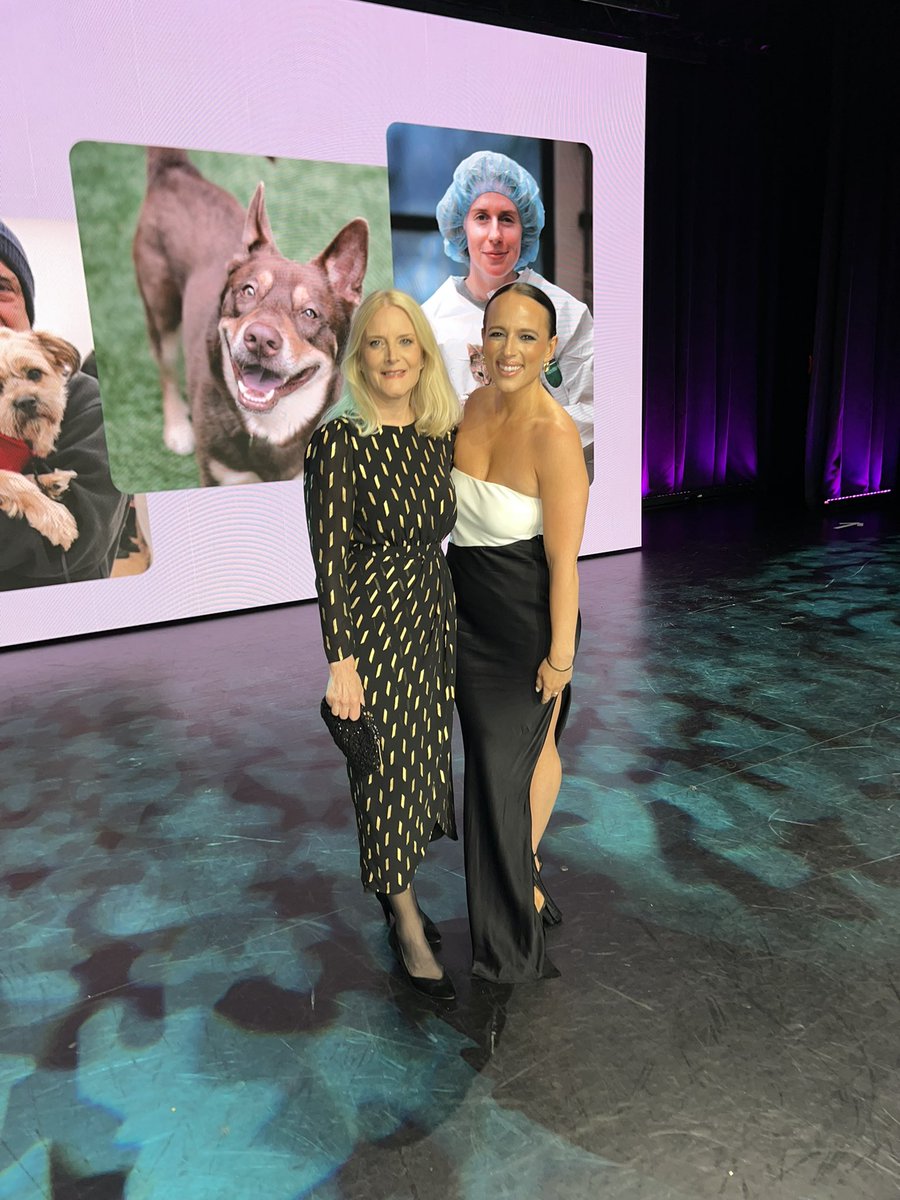 kellyihanson's tweet photo. Hosting tonight’s sold out gala #TuxesandTails #SeattleHumane https://t.co/IZuWEXIJqU