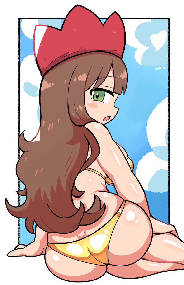 zachudayo's tweet photo. 金ビキニの二重顎さん🌷👙
 #50人イラフト https://t.co/y8eDiTkmTE