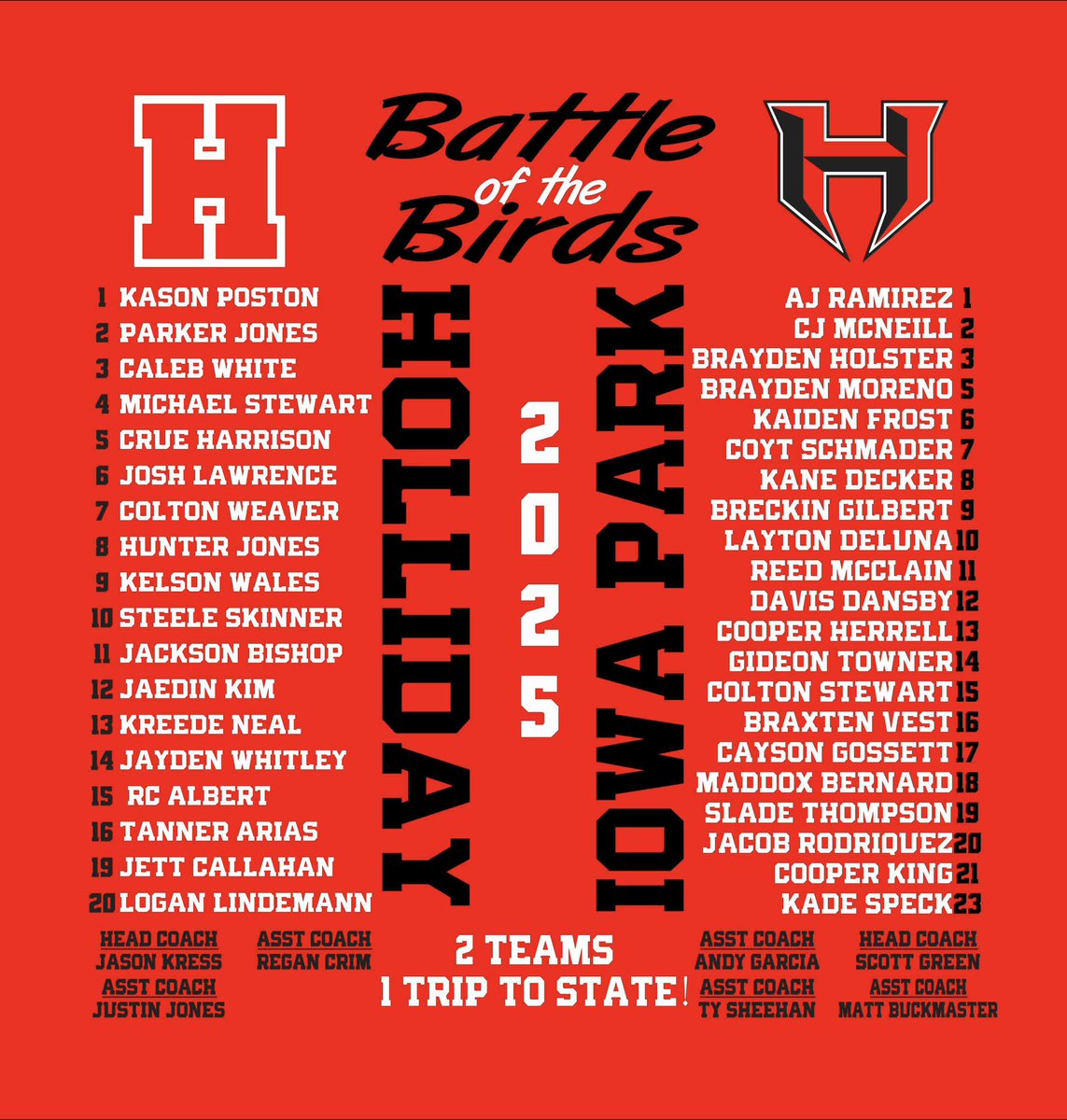 Round Rock calling 🦅🦅
<a href="/HollidayEagles/">Holliday High School</a> 
<a href="/HollidayISD/">Holliday ISD</a>