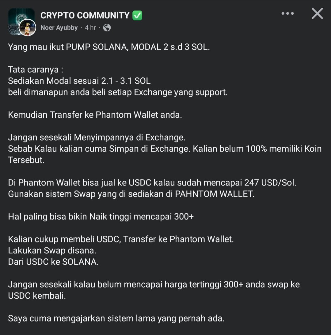 Keluh Kesah Pemain Cryptocurrency 2.0 tweet media