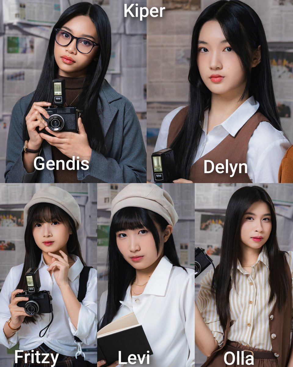 Agvanoadi48's tweet photo. Daftar timnas JKT48 new era tim 1 🇮🇩  Dengan adanya Flavio zaviera dan Elsa japasal adalah 2 non pemain timnas JKT48 new era tim 1

Flavio zaviera: pemain sinetron asmara gen z 
Elsa japasal: aktris cantik https://t.co/OWGQb0IAIb