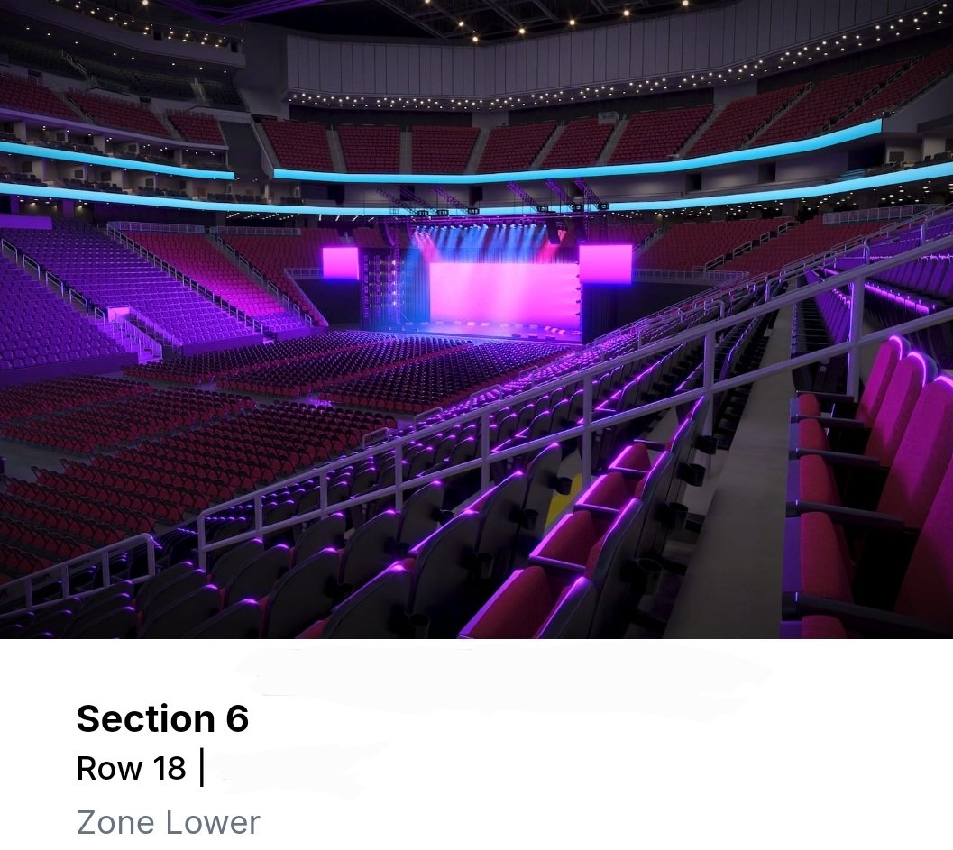 Figuitan's tweet photo. [WTS] Run Seokjin EP Tour Newark D2 July 31st

Selling (1) one Lower Level Seat
Section 6, row 18
Want: $200 (paid $241.75 FV)

RFS: I found a better seat. I'll be there the day of too!

DM me here or at figuiwluv on IG (you can see sale proofs there too)

#RUNSEOKJIN_EP_TOUR https://t.co/2T10vkPvvb