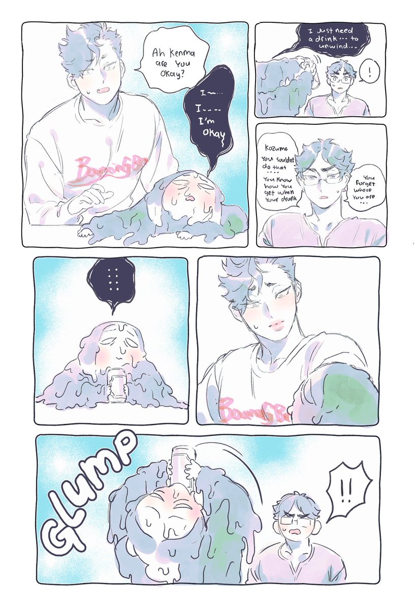 PART 24 of an AU where Kenma is a fan of gravure model kuroo 