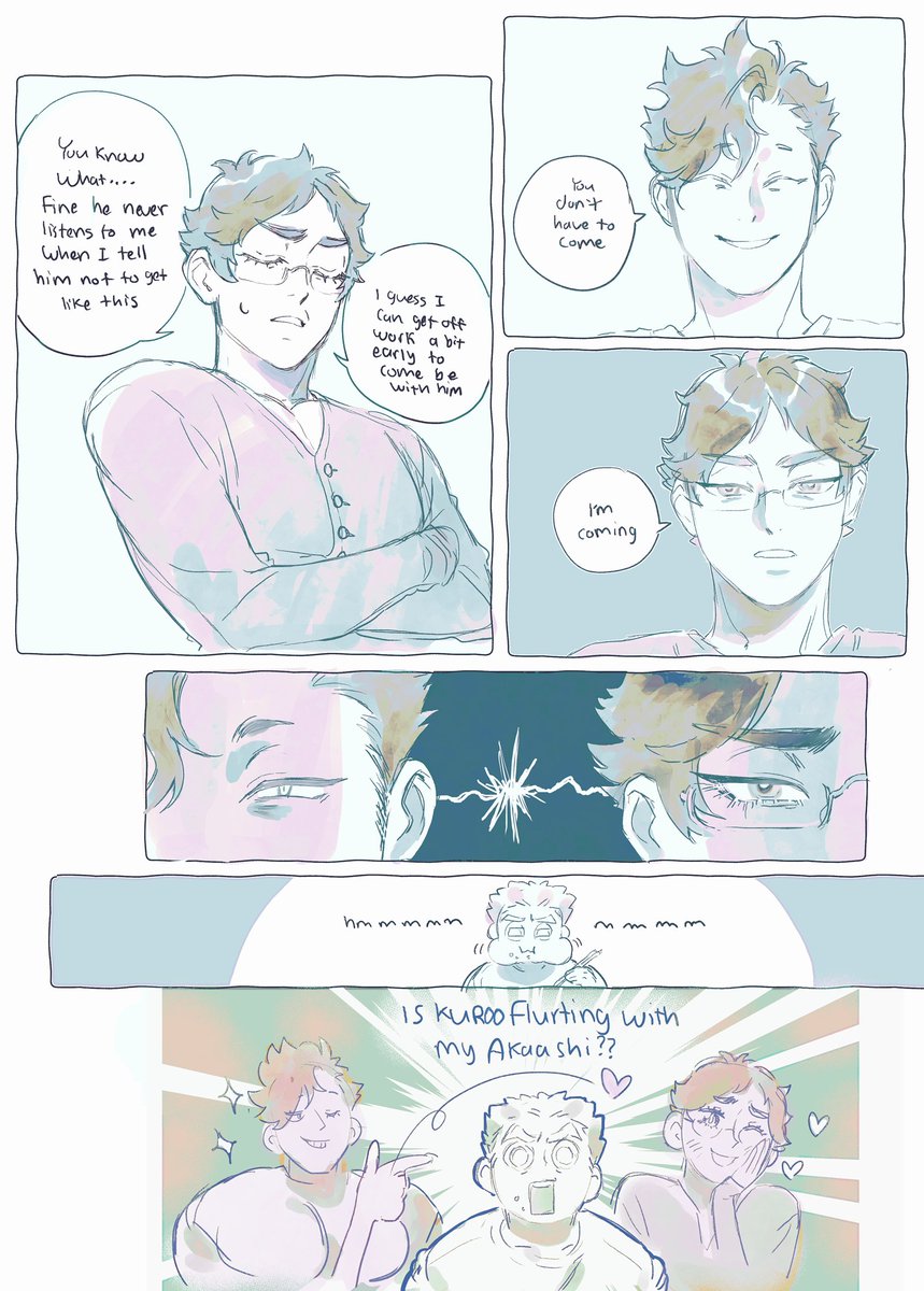 PART 24 of an AU where Kenma is a fan of gravure model kuroo 