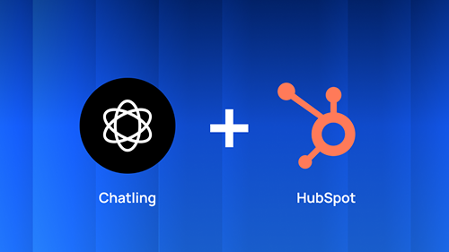 chatlingai's tweet photo. ✨We’ve just launched our HubSpot integration!

You can now connect your Chatling chatbot to HubSpot and manage your CRM directly from conversations. Automate key actions without ever leaving the chat. https://t.co/VPout1yBzf