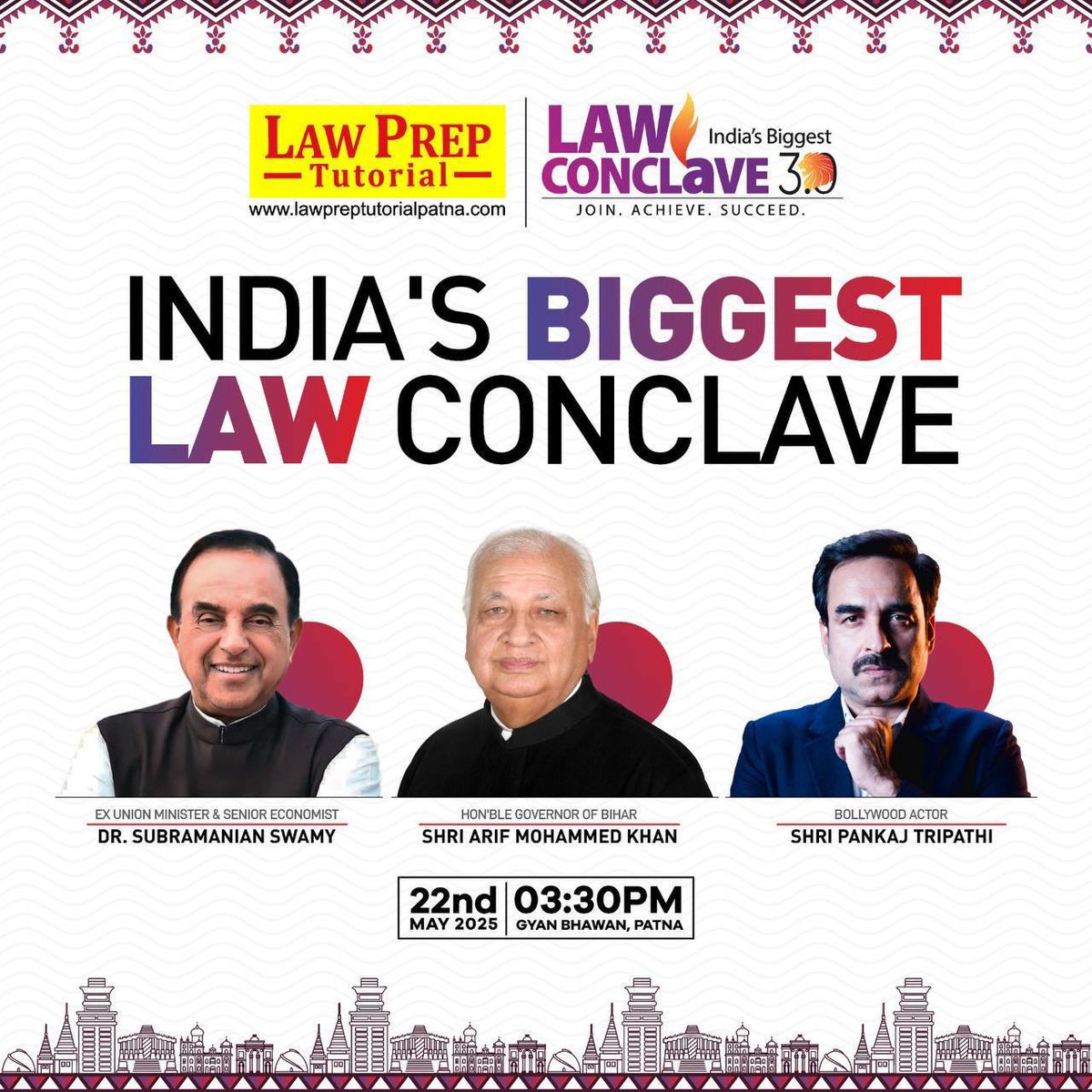 niku1630's tweet image. Dr @Swamy39 at India’s biggest Law Conclave along with Shri @amkindia51 and Shri @TripathiiPankaj on 22nd May 2025 at 3.30pm Gyan Bhawan, Patna.

Jai Hind 🇮🇳 @vhsindia @jagdishshetty @rameshnswamy @HinduDharma1 @NAVANGULTEJAS @rameshsethu @swamilion @SwamyBhakt @REIyer4…