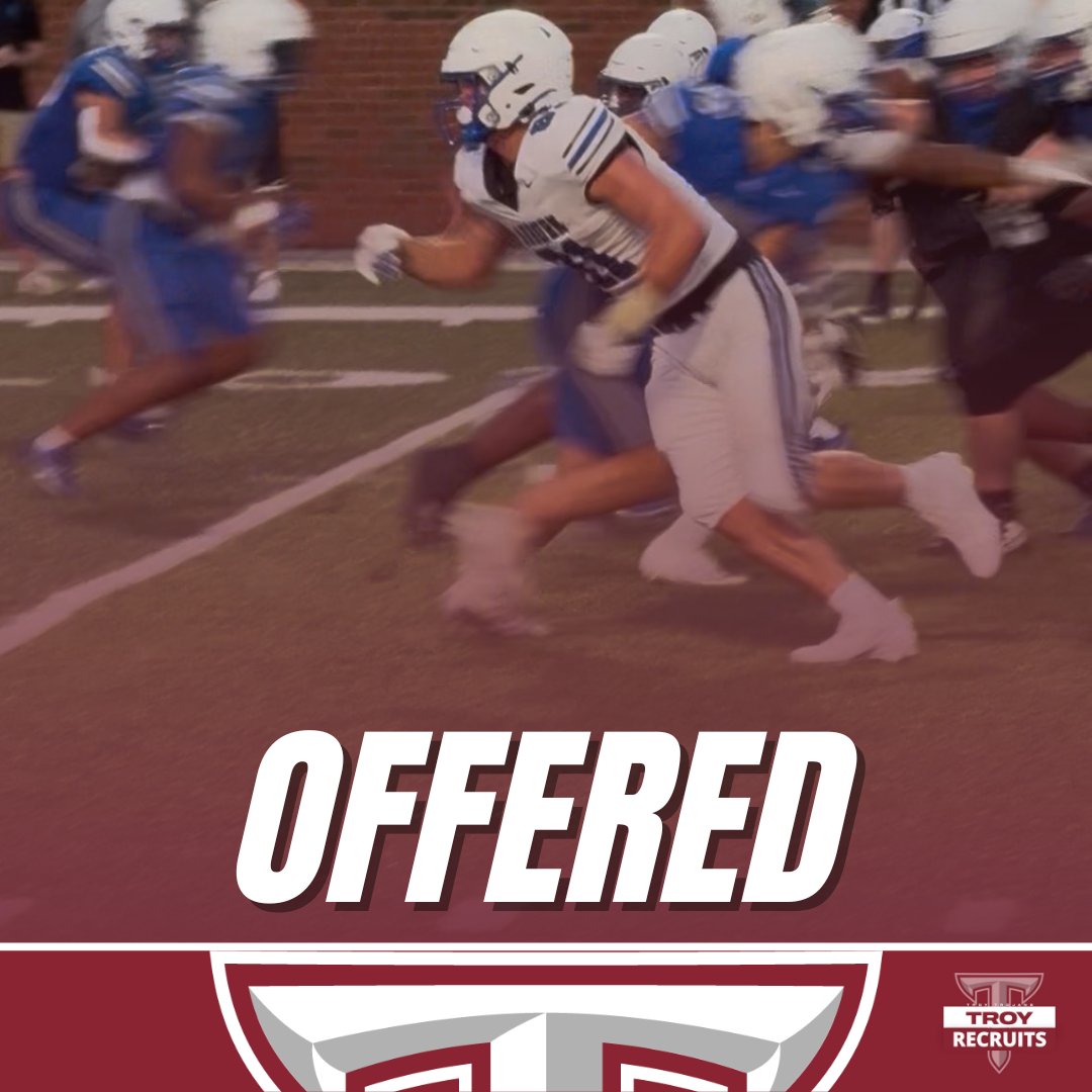 TroyReport (@troy_report) on Twitter photo BREAKING: C/O 2027 <a href="/TroyTrojansFB/">Troy Trojans Football 8x⚔️</a>
has offered 6'6 250lbs TE Hampton Kraig Jordan
<a href="/HamptonKJordan/">Hampton Kraig Jordan</a> from Auburn High School.
Offers from ULM.
#TroyReport #TroyTrojans BREAKING: C/O 2027 <a href="/TroyTrojansFB/">Troy Trojans Football 8x⚔️</a>
has offered 6'6 250lbs TE Hampton Kraig Jordan
<a href="/HamptonKJordan/">Hampton Kraig Jordan</a> from Auburn High School.
Offers from ULM.
#TroyReport #TroyTrojans