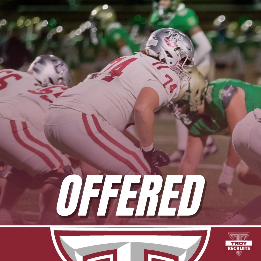 TroyReport (@troy_report) on Twitter photo BREAKING: C/O 2027 <a href="/TroyTrojansFB/">Troy Trojans Football 8x⚔️</a>
has offered 6’5 280lbs OT/OL/DL Abram Eisenhower
<a href="/Abram_eis/">Abram Eisenhower</a> from Lowndes High School.
Eisenhower had 34 knockdowns in the 24-25 season.
Offers from South Carolina, Vandy, Marshall, Georgia State, JMU, ODU, Kent State, Arkansas State, BREAKING: C/O 2027 <a href="/TroyTrojansFB/">Troy Trojans Football 8x⚔️</a>
has offered 6’5 280lbs OT/OL/DL Abram Eisenhower
<a href="/Abram_eis/">Abram Eisenhower</a> from Lowndes High School.
Eisenhower had 34 knockdowns in the 24-25 season.
Offers from South Carolina, Vandy, Marshall, Georgia State, JMU, ODU, Kent State, Arkansas State,