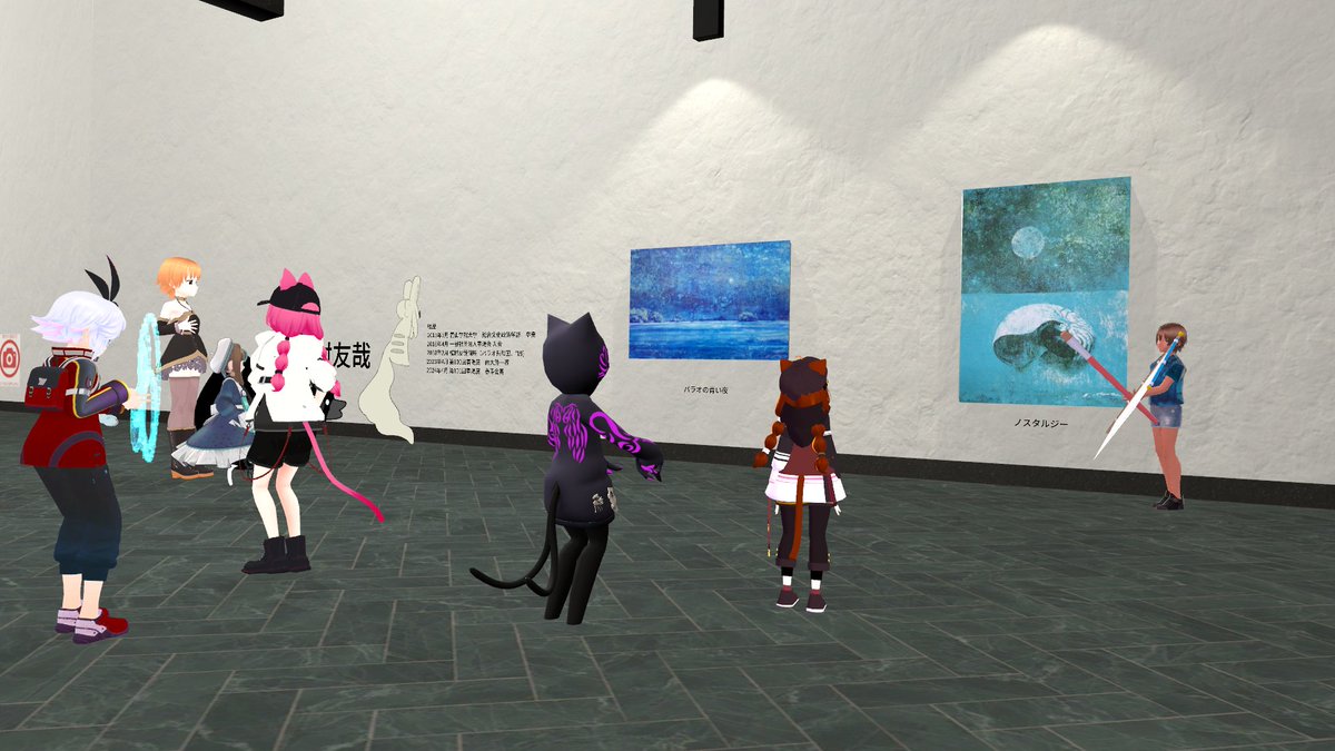 WESON_MUSEUM's tweet photo. ARTLINK2025出品募集中🎨
詳細などはプロフを参照ください。ARTLINK“2024”の様子を投稿しますのでご参考ください!
初心者、経験者どちらも大歓迎、ご不明点はDMお待ちしております。
#weson #WESONMUSEUM #ARTLINK #美術 #ART #VR https://t.co/zwmrXyB0oU
