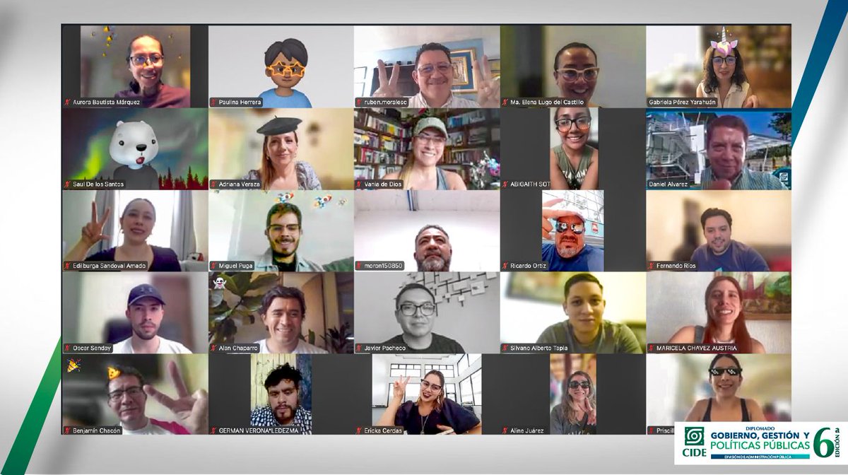CIDE_MGP's tweet image. Desde la MGP felicitamos a las y los estudiantes del Diplomado en Gobierno Gestión y Políticas Públicas 6a edición por haber concluido exitosamente una etapa más de su desarrollo profesional.
¡Nos vemos en la 7a edición!
#DGGPP6
@CIDE_MX @CIDEMAPP @DPP_CIDE @GyPP_CIDE @rovelove7…