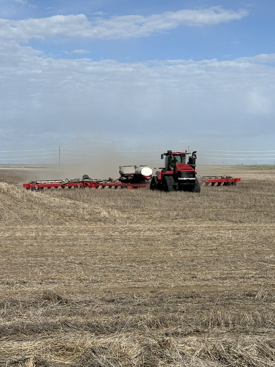 GoldenGrainFarm's tweet photo. #plant25 is in full motion. Just need to add water https://t.co/InS4110jrK