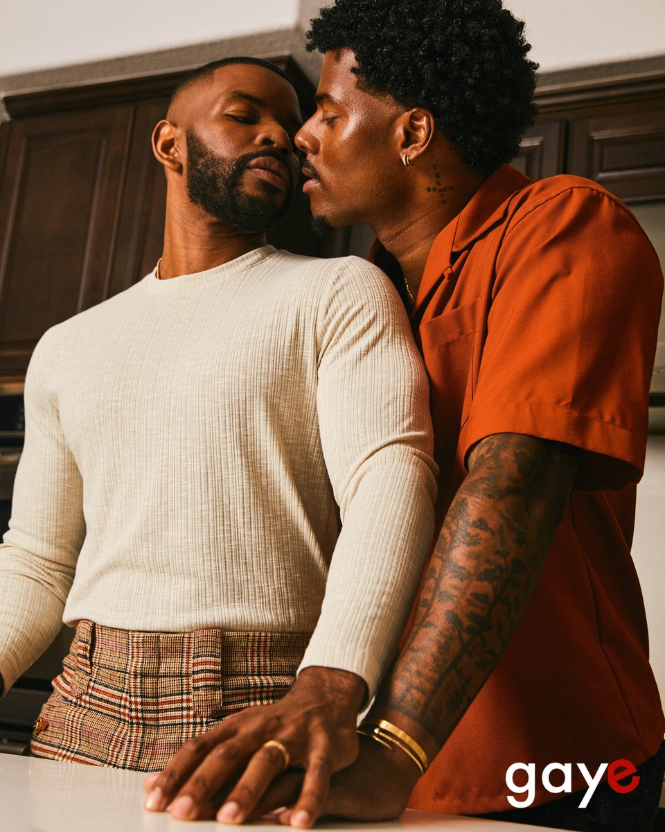 Jermelle &amp; Obio! 😍💍 gayemagazine.com/post/upshaws-s…