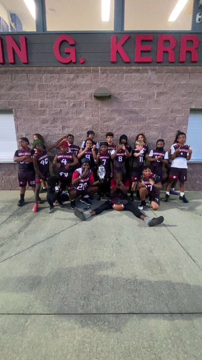 Congrats to our 6u, 8u, 10u and 12u on winning the first Appalachian youth league flag football tournament, it was a long hot day, I’m proud of our boys