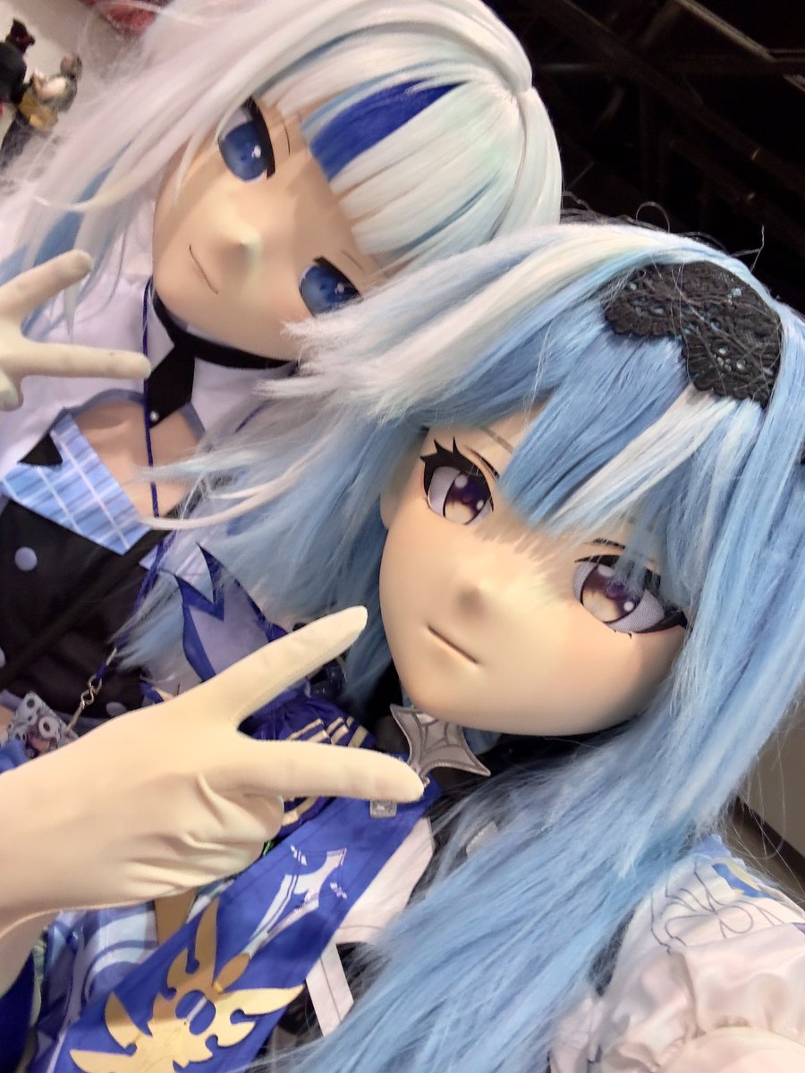 Blanc Ryuuzaki ๐ ENVTuber ๐ ๐ (@blancryuuzaki) on Twitter photo Finally met the absolute cutie <a href="/JuliaRyah/">Julez ๐ฆ ๐ Colossalcon (Cameo Appearance)</a>! #ACen2025 Finally met the absolute cutie <a href="/JuliaRyah/">Julez ๐ฆ ๐ Colossalcon (Cameo Appearance)</a>! #ACen2025