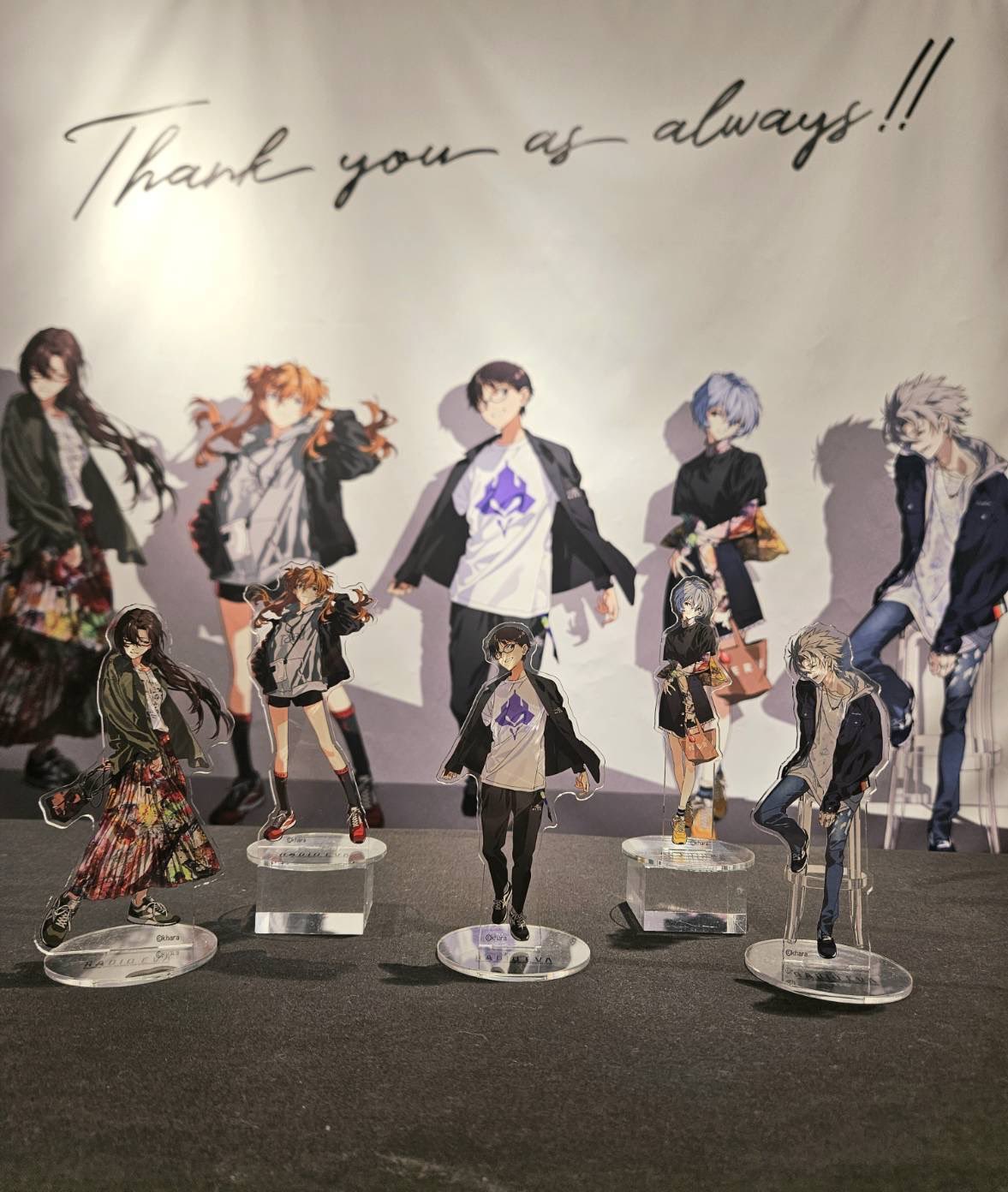 radio eva アクリルスタンド 第4弾 カヲル シンジ EVASTOREオリジナル