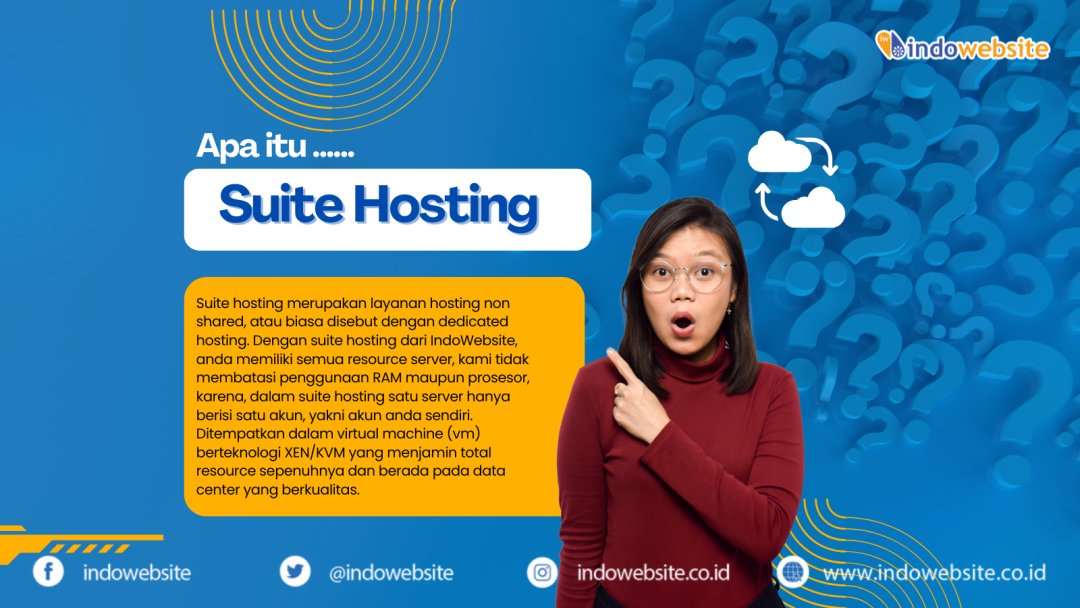 indowebsite's tweet image. ⚡️ Hosting lambat karena shared?
Ganti ke SUITE HOSTING dari IndoWebsite!

💡 Ditenagai VM XEN/KVM di data center berkualitas!
🎥 Cek detail &amp;amp; langsung upgrade: 🌐 indowebsite.co.id 
#IndoWebsite #SuiteHosting #DedicatedHosting #WebBisnis #HostingIndonesia