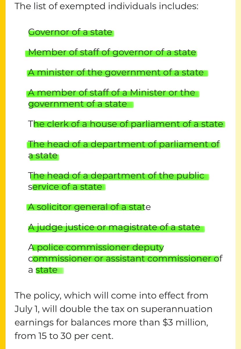 So everyone in the cool club is exempt 

It’s a big club, but you aren’t in it