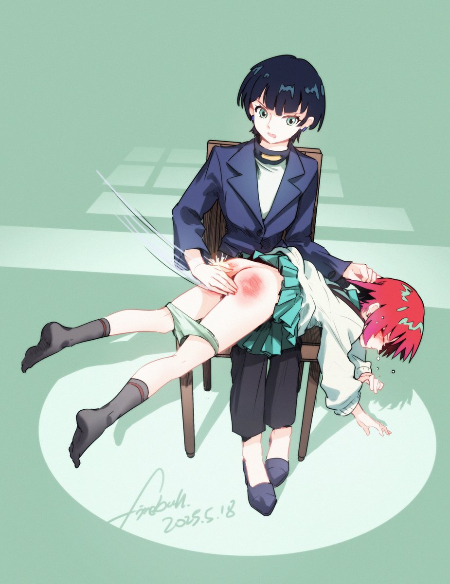 翘补习班、志愿调查表乱写…小番茄啪点有点多，赶在好妈妈出什么意外之前先啪一顿吧。

Skipping cram school, scribbling nonsense on the career survey... Machu’s racking up quite a few punishable offenses. Better give her a good spanking before something bad happens to her sweet mom.