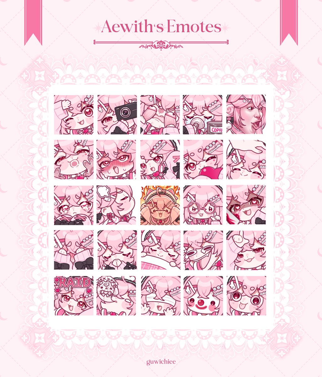 guwichiee's tweet photo. 25 emotes for @koibitokki 🩷 

* cm https://t.co/J3dRjjCSgD